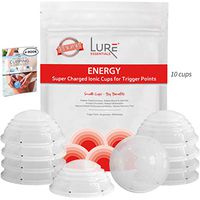 Ionic Energy Cupping Therapy Sets – Silicone Cups for Cupping Trigger Points, Joints, Arthritis, Plantar Fasciitis and Other Foot Pain and Swelling