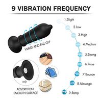 2020 Top 9 Modes Male P-rostate Massager, Rechargeable Waterproof Cordless Full-Body Massager, Handle Therapeutic Percussion for Sore Muscle and Relaxed