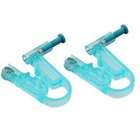 HEALIFTY 2Pcs Safety Ear Piercing Device Painless Ear Pierce Machine Disposable Ear Pierced Tool
