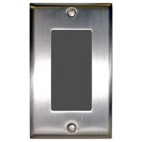 Channel Vision In-Wall 1-Gang Color Camera, WDR, Satin Nickel (6204-302)