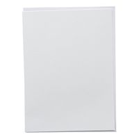 American Crafts A6 Card and Envelope Set - White, Stationery Pack - Scrapbooking Accessory - 4.75" x 6.5", 40 Pieces
