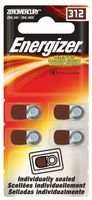 Energizer AC312E-4 Hearing Aid Batteries (4-Pack)