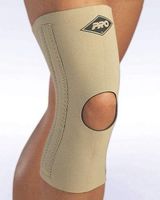 PRO Orthopedic #105 Spiral Knee Support Sleeve, Small, Black