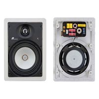 Intrasonic JA-I8AII Silver Series in-Wall Speaker (Pair)