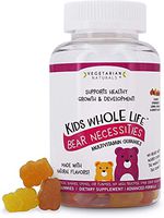 Vegetarian Naturals® Kids Whole Life™ Bear Necessities Multivitamin Gummies No Artificial Sugars, Colors, Flavors or High Fructose Corn Syrup, 60 Count