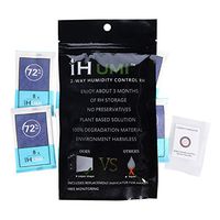 IHUMI 72-Percent Humidity Control Packs-8 Gram 10 Pack-All-Natural 2-Way Humidity Control Packets Keep Flower,Herb,Medicine Fresh