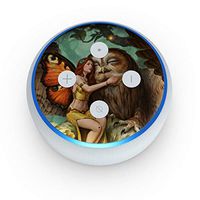 Fairy and Owl - Skin Sticker Decal Wrap for Amazon Echo Dot 3rd Gen