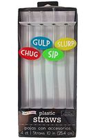 Party Time Plastic Straws