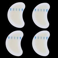 TUANTUAN 4 Pack Blister Pads Adhesive Heels Blister Cushioned Bandages for Foot, Toe, Heel Blister Prevention & Recovery