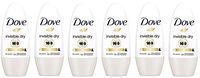 Dove Invisible Dry Roll-On Anti-Perspirant Deodorant 50ml Case of 6