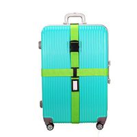 donfohy Travel longer tied me with luggage belt tied cross silicone packing tape tied with reinforcement travel