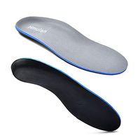 Men & Women Inserts with Arch Support Sports Shoes Insoles for Plantar Fasciitis, Flat Feet, Heel & Foot Pain(Mens 14-14 1/2)