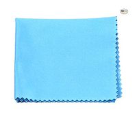 Micro Fiber Cleaning Cloths for RX Eyeglasses, Sunglasses, Computer Screens, Lenses (Sky Blue, 100)
