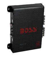 BOSS Audio Systems R1004 4 Channel Car Amplifier - 400 Watts, Full Range, Class A/B, 2-4 Ohm Stable, Great for Car Speakers and Car Stereos