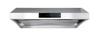 Hauslane | Chef Series Range Hood 30" PS38 PRO PERFORMANCE Stainless Steel Slim Under Cabinet Range Hood Design | Steam Auto Clean, 950 CFM, Touch Panel | Superior Perimeter Aspiration Extraction