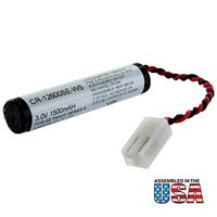 PLC 3V Backup Batteries Replaces Ge Fanuc 1C600KD5100, 259A9195-P1, 259A9534-P1, 740A0001, IC600KD5100 Series, K22 740A0001, L01C25132, Series 6, COMP-105, COMP-295, 15C6514, 1763-BA, CR12600SE-WS