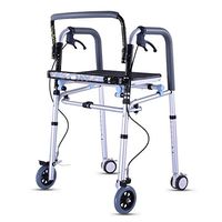 BNSDMM rollator Walker with seat Walker - Walkers for Seniors Multi-Function Walker Walker with Seat and Wheels Lightweight Walkers for Seniors Folding Walker