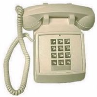 Cortelco 250044-VBA-27F Desk w/ Flash/Message Ash ITT-2500-27F