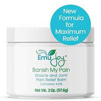 FDA Approved Pain Relief Cream for Arthritis Muscle Pain Back Ache Sprains - Rapid Relief for Leg & Foot Cramps Joint Pain Fibromyalgia Bursitis