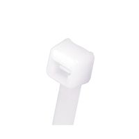 Panduit PLT1.5I-M Locking Cable Tie, Intermediate, Nylon 6.6, 5.6-Inch Length, Natural (1,000-Pack)