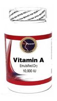 Vitamin A (Emulsified Dry) 10,000 IU 200 Capsules # BioPower Nutrition
