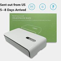 UV Cell Phone Sanitizer, Portable UV Light Smart Phone Sterilizer, Aromatherapy Function Disinfector,Phone Toothbrush Jewelry Watches Glasses Cleaner Case
