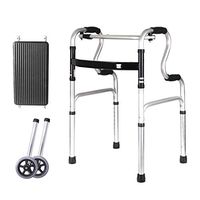 Drive Medical Can Sit Walker for The Elderly Folding Crutches Assisted Walkers Disabled Walker Armrests Walking Old Walker Booster Aalking Aids