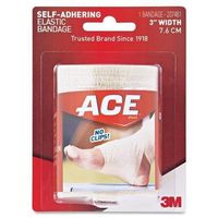 207461 Ace Self-adhering Bandage - 3" - 1/Pack - Tan