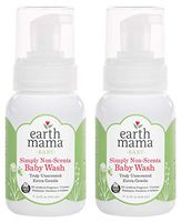 Earth Mama Simply Non-Scents Foaming Hand Soap | Pure Castile Germ-Fighting Body Wash, 5.3-Fluid Ounce (2-Pack)