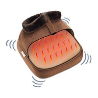 Shiatsu Foot Massager Heated Feet Massager Leg Pressure Massage Therapy Healthcare Pressure Circulation Thigh Relaxation Calms Tired Soothes Muscle at Home Office