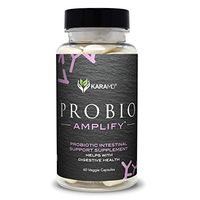 KaraMD ProBio Amplify (30 Servings) | Doctor Formulated Probiotic Dietary Supplement For Men & Women | Complete Health Support For Better Digestion | Natural, Non-GMO, Vegan Friendly Digestive Enzymes