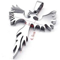 Jewelry Accessories Animal Phoenix Necklace Stainless Steel Personality Woman Cute For gift Pendant Jewerly Women Aesthetic Fashionable Womens Accessory