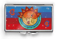 Sun and Moon Pill Box Compact Rectangle 7 Day Pill Box Pill Case