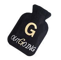 English Letters Style Hot Water Bottle High Quality Durable (Random Bag)