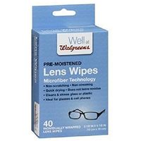 Walgreens Lens Wipes Micro Fiber 40 ea