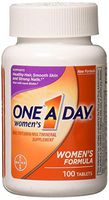 One-A-Day Women's Formula Vitamins, Tablets, 100 ct