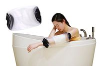 JetStar PICC line Arm Cast Protector for Adult Shower, Waterproof Reusable Shower Bandage & Cast Protector Best Arm Watertight Protection to Broken Hands for Wounds & Burns (Elbow)