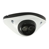 Linemak IR Dome Camera, 1/3" Sensor, 1200TVL, 3.6mm Lens, 1 LED Array, 82ft IR Distance, for DVR or Surveillance Systems.
