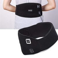 Waist Heating Pad - USB Charging 3 Gear Temperature Adjustment Electric Heated Waist Belt - Lower Back Heat Wrap Waist Support for Relieve Waist Muscle Strain Pain, Warm Abdomen