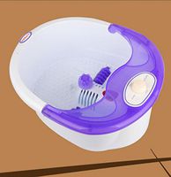 Foot Massager Luxury Foot Bath Spa with Water Heater Vibration Massage and Effervescent Bubbles