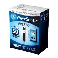 Wavesense Presto Test Strips 50/bx By, Agamatrix Inc