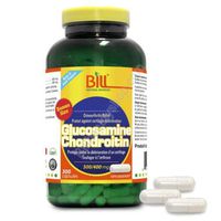 2 Bottles x Bill Natural Sources Glucosamine 500mg + Chondroitin 400mg, 300 Capsules