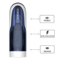 AIWOT-ZDQ Yshy-adsz Realistic Mâ&stürbâtõr for Men 6 Different Voices Novelty & Gags Gifts Balck Lifelike Bear Bottle Cute Shaped Funny Cup (a Good Helper for Men)