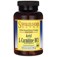 Swanson Amino Acid Acetyl L-Carnitine Hcl 500 Milligrams 120 Veg Capsules