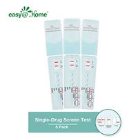 5 Pack Easy@Home Marijuana (THC) Single Panel Drug Tests Kit - Value Pack THC Screen Urine Drug Test Kit - #EDTH-114