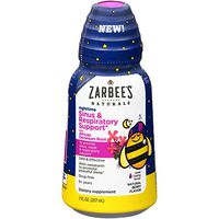 Zarbee's Naturals Children's Sinus & Respiratory Support Liquid with Geranium & Bioflavonoids, Night, 7 Ounce