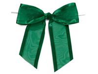 HUNTER Pre-Tied Sheer BowsOrganza w/ Satin Edge 1-1/2" Ribbon (10 unit, 12 pack per unit.)