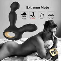 Powerful Vibrating Electric Protate Massager Therapeutic Wand Massager for Men Gay Anali Stimulation- Medical Grade Silicone- USB Rechargeable - Waterproof