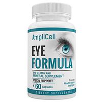 Eye Vitamins with Lutein and Zeaxanthin Supplements – FDA Certified – Potent Pure AMD Eye Health Supplements Support Comfort, Clarity, Color Perception, Night Vision, and Depth Perception