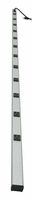 Outlet Strip, 6 ft, 12 Outlets, Aluminum